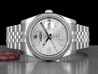 Rolex Datejust 116234 Jubilee Bracelet Silver Wave Factory Diamonds Dial 
